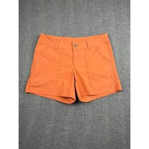 Columbia Women's Orange Casual Shorts Size 8